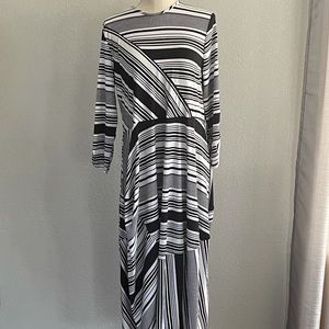 Black and White Dress